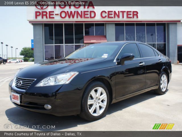 2008 Lexus ES 350 in Obsidian Black