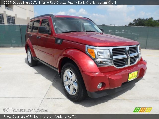 2007 Dodge Nitro SLT in Inferno Red Crystal Pearl