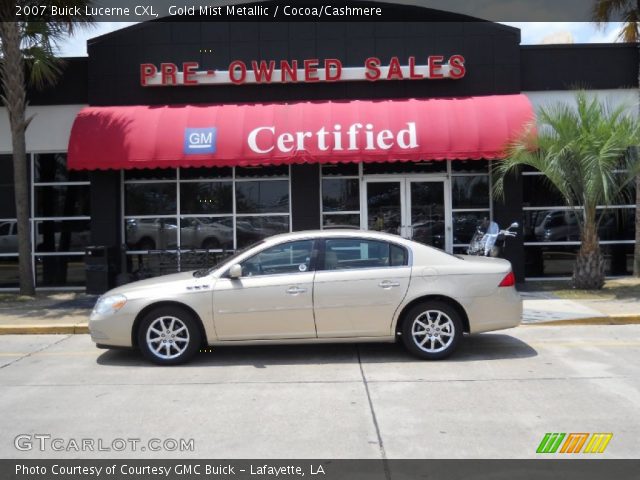 2007 Buick Lucerne CXL in Gold Mist Metallic