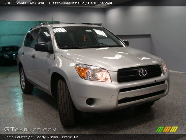 2008 Toyota RAV4 4WD in Classic Silver Metallic
