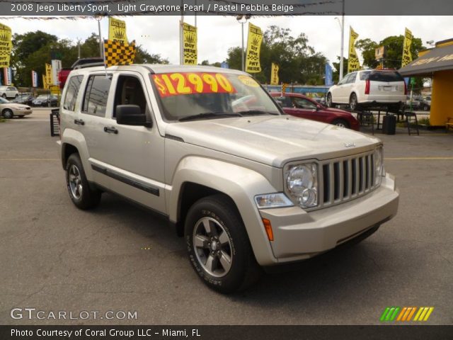 2008 Jeep Liberty Sport in Light Graystone Pearl