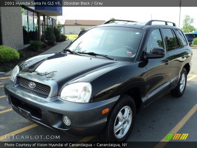 2001 Hyundai Santa Fe GLS V6 in Obsidian Black