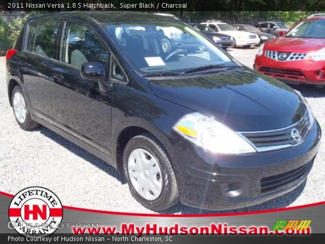 2011 Nissan Versa 1.8 S Hatchback in Super Black