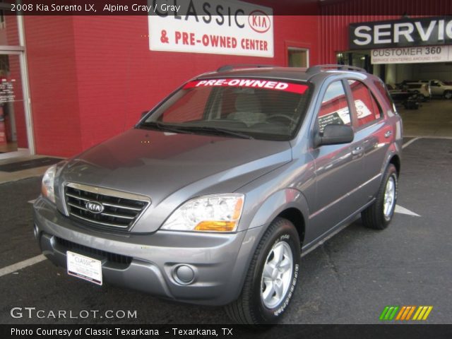 2008 Kia Sorento LX in Alpine Gray