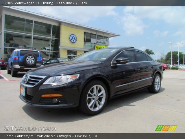 2009 Volkswagen CC Luxury in Deep Black
