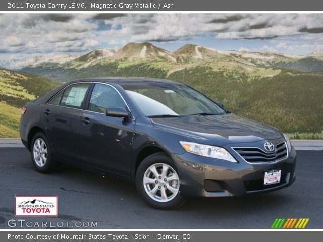 2011 Toyota Camry LE V6 in Magnetic Gray Metallic