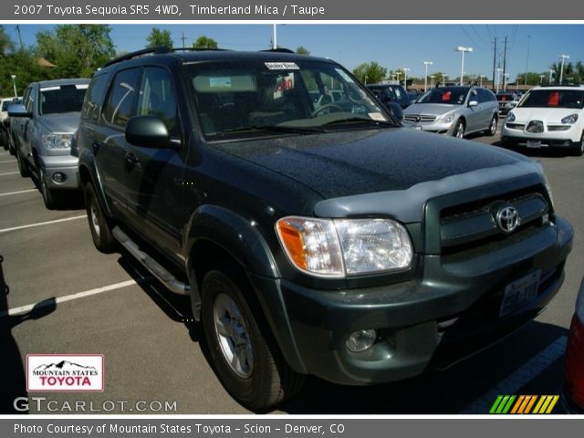 2007 Toyota Sequoia SR5 4WD in Timberland Mica