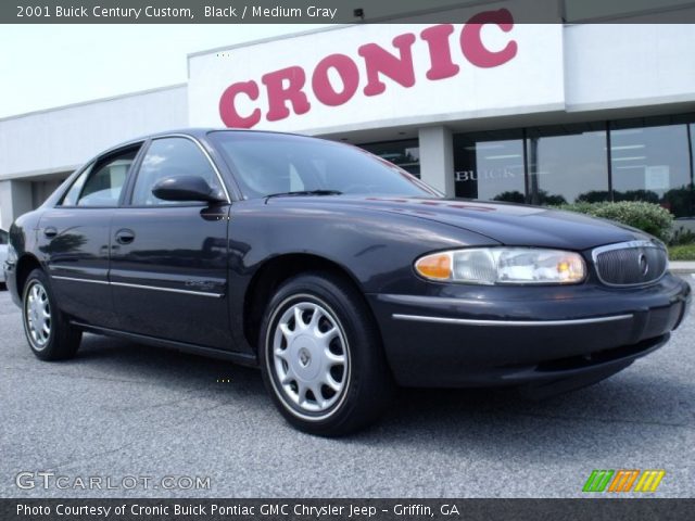 2001 Buick Century Custom in Black