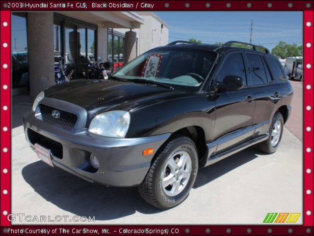2003 Hyundai Santa Fe GLS in Black Obsidian