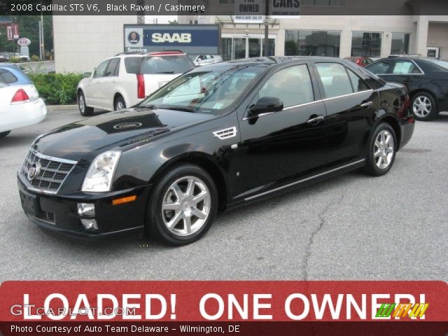 2008 Cadillac STS V6 in Black Raven