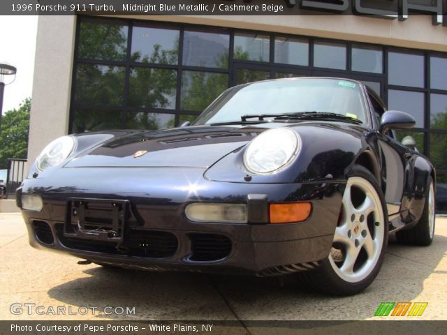 1996 Porsche 911 Turbo in Midnight Blue Metallic
