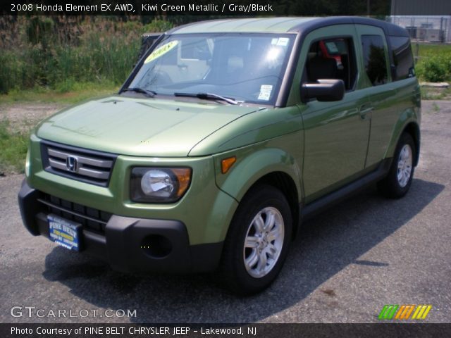 2008 Honda Element EX AWD in Kiwi Green Metallic