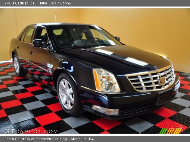 2008 Cadillac DTS  in Blue Chip