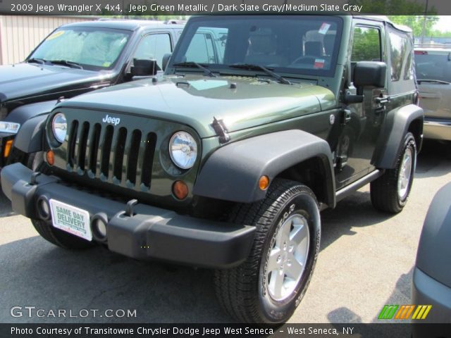 2009 Jeep Wrangler X 4x4 in Jeep Green Metallic