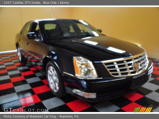 2007 Cadillac DTS Sedan in Blue Chip
