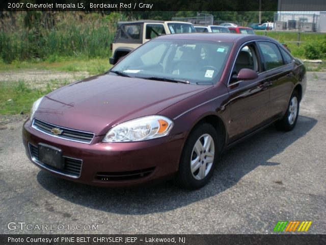 2007 Chevrolet Impala LS in Bordeaux Red