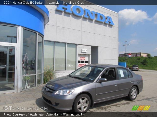 2004 Honda Civic EX Sedan in Magnesium Metallic