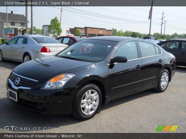 2009 Nissan Altima 2.5 S in Super Black