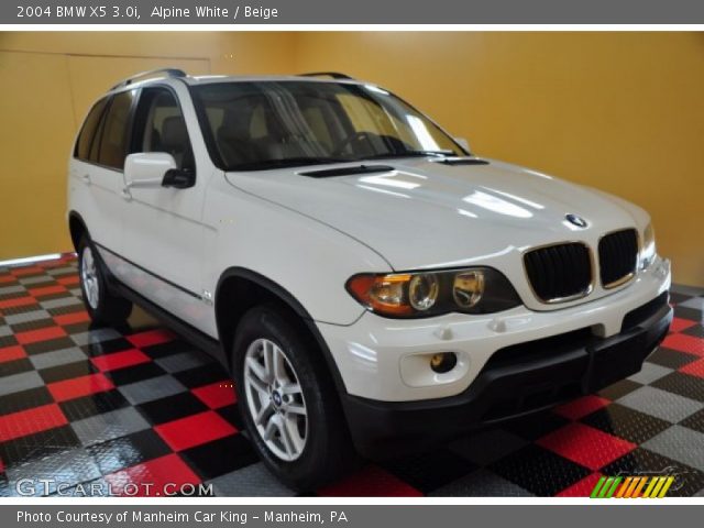 2004 BMW X5 3.0i in Alpine White