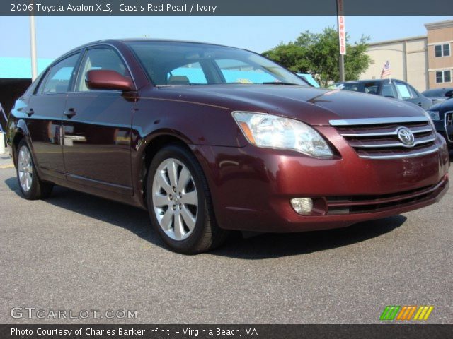 2006 Toyota Avalon XLS in Cassis Red Pearl