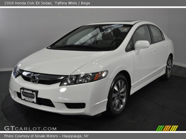2009 Honda Civic EX Sedan in Taffeta White