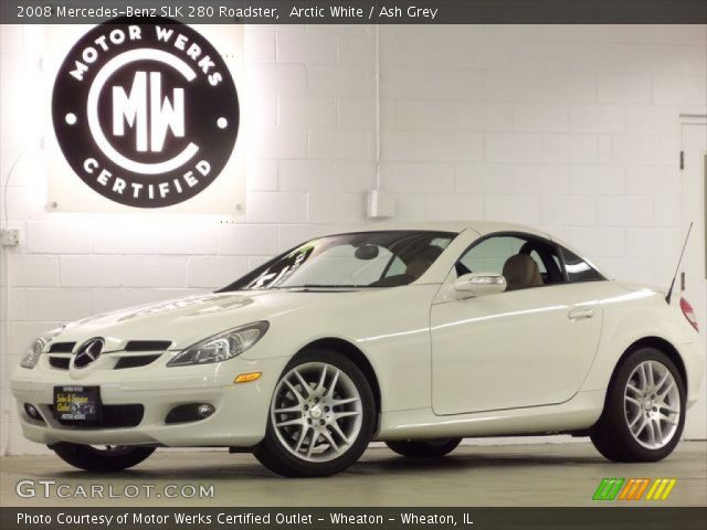 2008 Mercedes-Benz SLK 280 Roadster in Arctic White