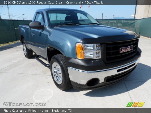 2010 GMC Sierra 1500 Regular Cab in Stealth Gray Metallic
