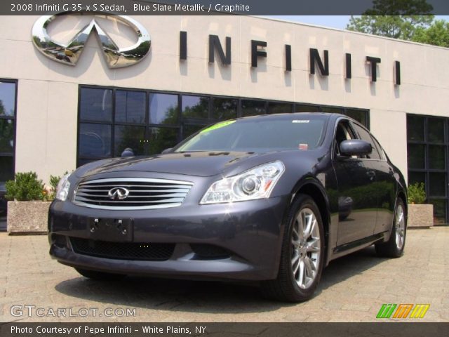 2008 Infiniti G 35 x S Sedan in Blue Slate Metallic