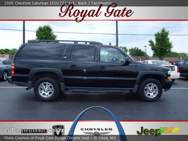 2005 Chevrolet Suburban 1500 Z71 4x4 in Black