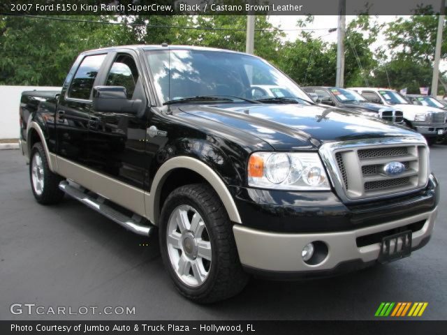 2007 Ford F150 King Ranch SuperCrew in Black