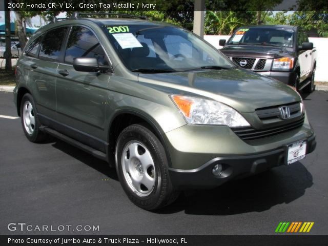 2007 Honda CR-V LX in Green Tea Metallic