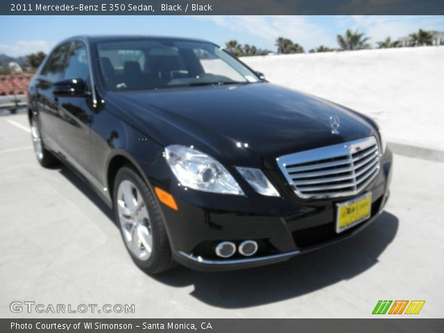 2011 Mercedes-Benz E 350 Sedan in Black