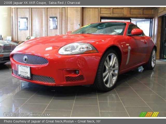2008 Jaguar XK XKR Coupe in Salsa Red