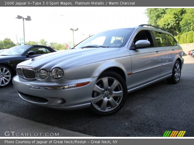 2006 Jaguar X-Type 3.0 Sport Wagon in Platinum Metallic