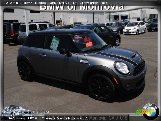 2010 Mini Cooper S Hardtop in Dark Silver Metallic