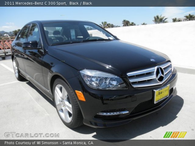 2011 Mercedes-Benz C 300 Sport in Black