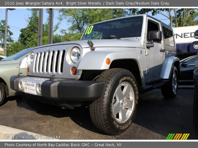 2010 Jeep Wrangler Sahara 4x4 in Bright Silver Metallic