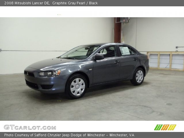2008 Mitsubishi Lancer DE in Graphite Gray Pearl