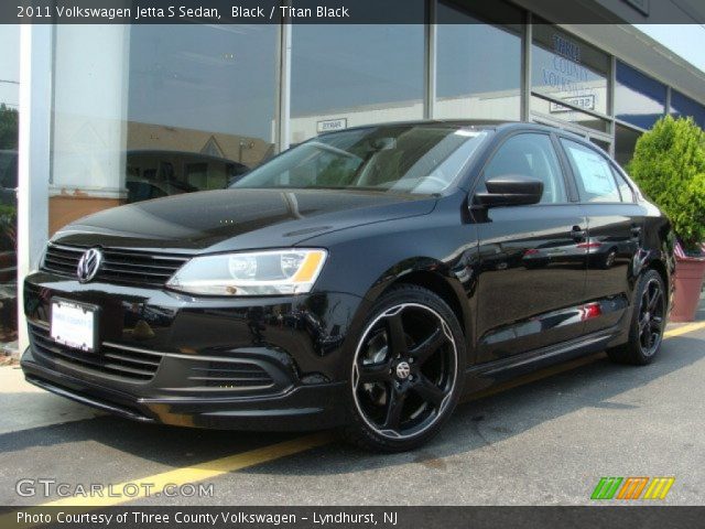 2011 Volkswagen Jetta S Sedan in Black