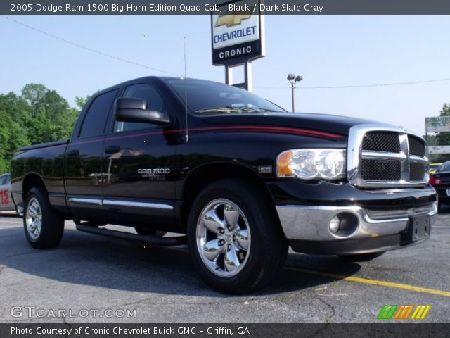 2005 Dodge Ram 1500 Big Horn Edition Quad Cab in Black