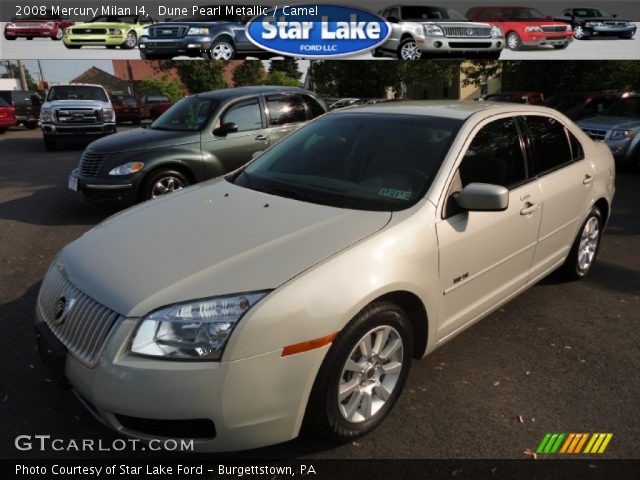 2008 Mercury Milan I4 in Dune Pearl Metallic