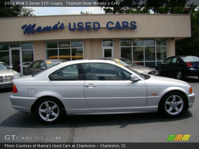 2003 BMW 3 Series 325i Coupe in Titanium Silver Metallic