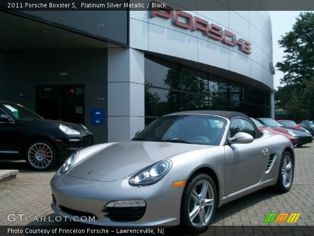 2011 Porsche Boxster S in Platinum Silver Metallic