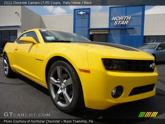 2011 Chevrolet Camaro LT/RS Coupe in Rally Yellow