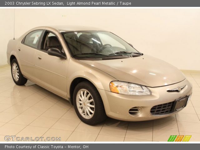 2003 Chrysler Sebring LX Sedan in Light Almond Pearl Metallic