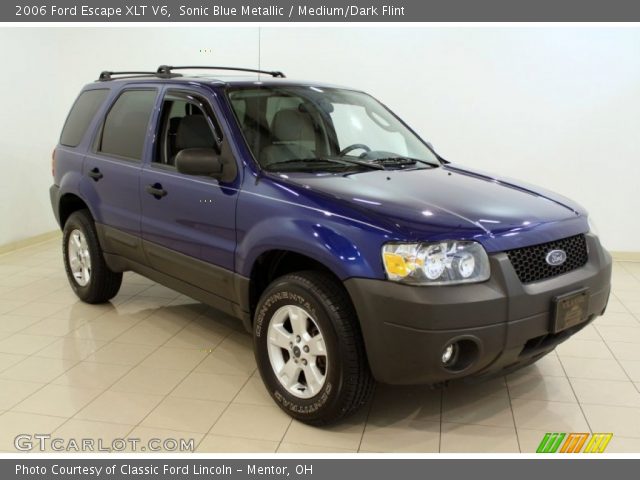 2006 Ford Escape XLT V6 in Sonic Blue Metallic
