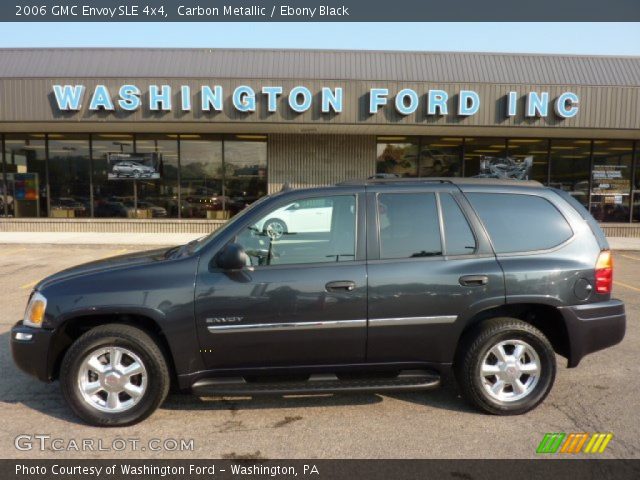 2006 GMC Envoy SLE 4x4 in Carbon Metallic