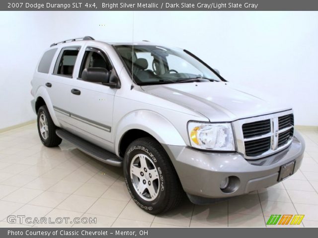 2007 Dodge Durango SLT 4x4 in Bright Silver Metallic
