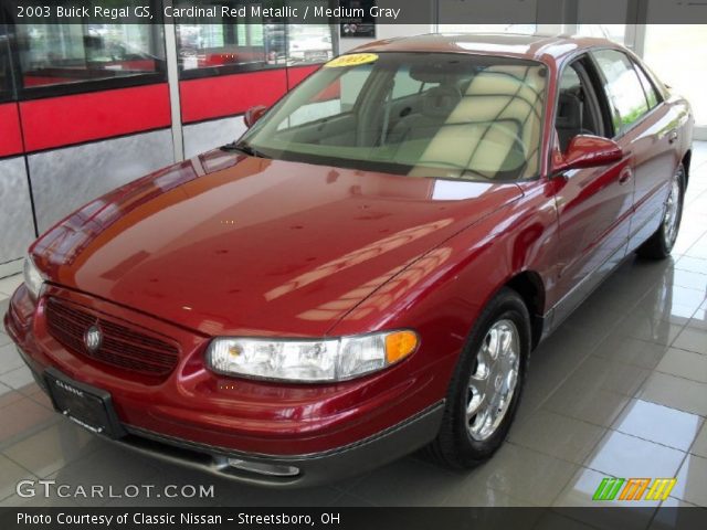 2003 Buick Regal GS in Cardinal Red Metallic