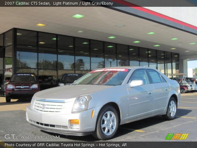 2007 Cadillac CTS Sedan in Light Platinum